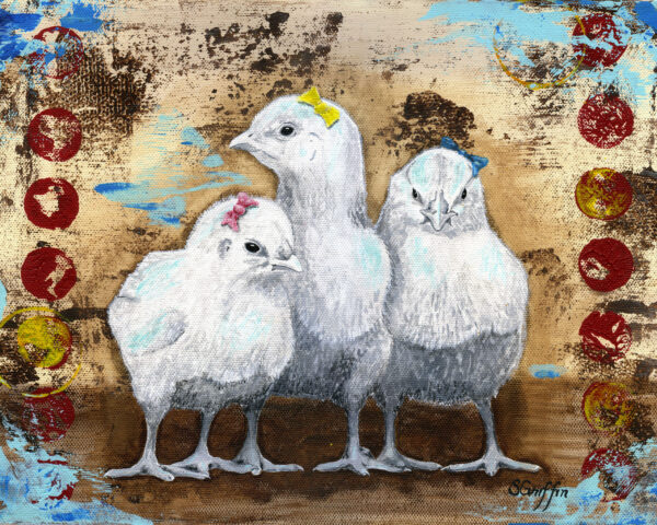 Three Chicks