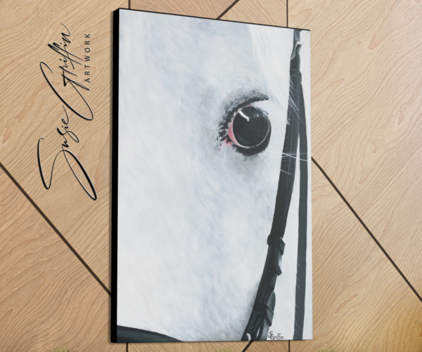 Horse Eye - Canvas Reproduction - Image 4