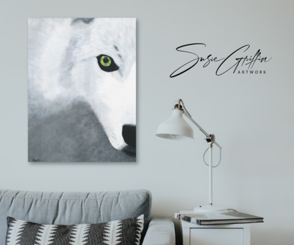 Wolf Eye - Canvas Reproduction - Image 11