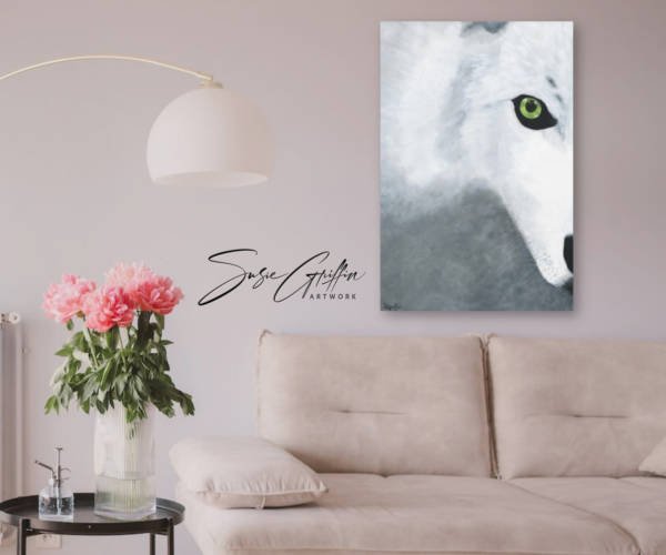 Wolf Eye - Canvas Reproduction - Image 7