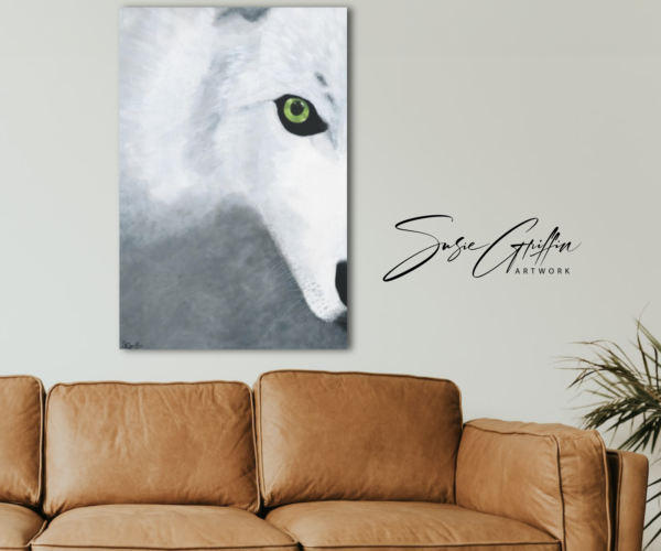 Wolf Eye - Canvas Reproduction - Image 5