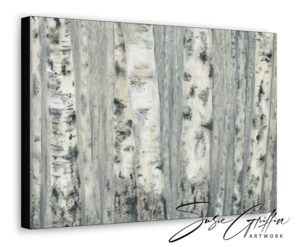 Scars, Characters with Courage - Birch Trees Canvas Reproduction - Image 7