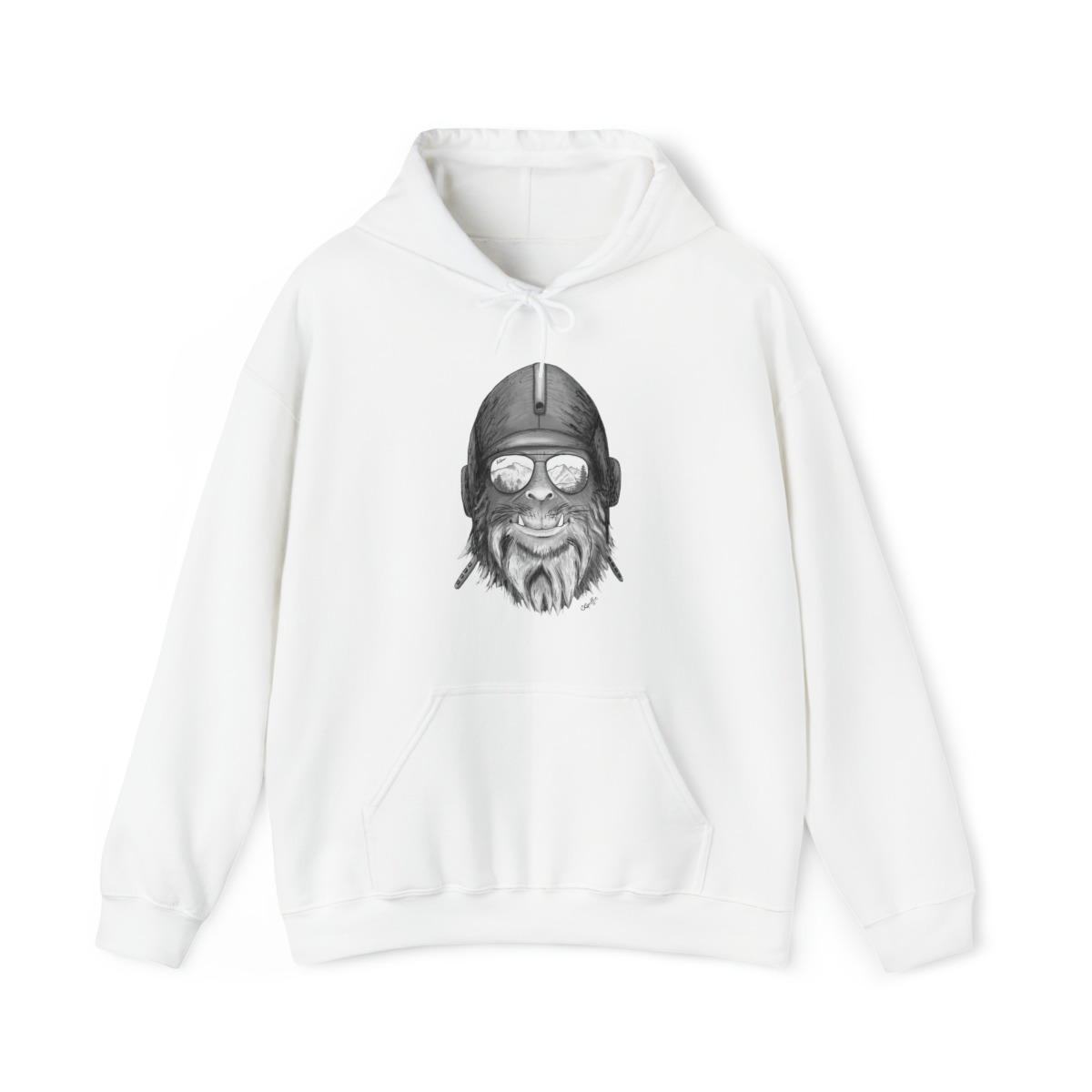 Official Capt. Squatch Hoodie - Susie Griffin Artwork