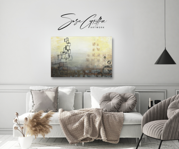 Sandy Beach - Abstract Canvas Reproduction