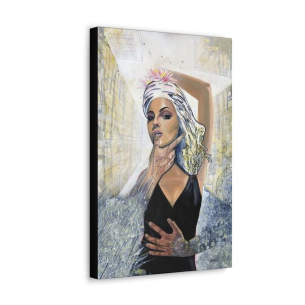 Social Media - Powerful Woman Canvas Reproduction - Image 5