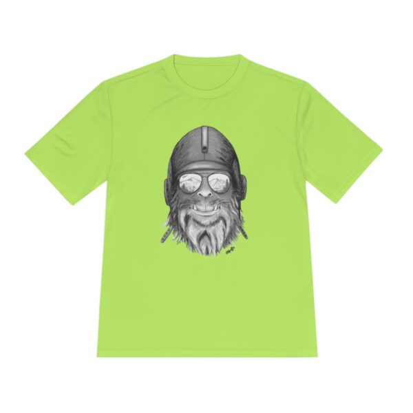 Capt. Squatch Athletic T-Shirt - Neon Bright Color Collection - Image 13