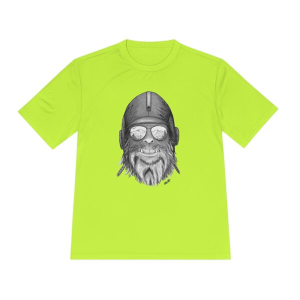 Capt. Squatch Athletic T-Shirt - Neon Bright Color Collection - Image 12