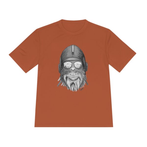 Capt. Squatch Athletic T-shirt - Sunset Color Collection - Image 8