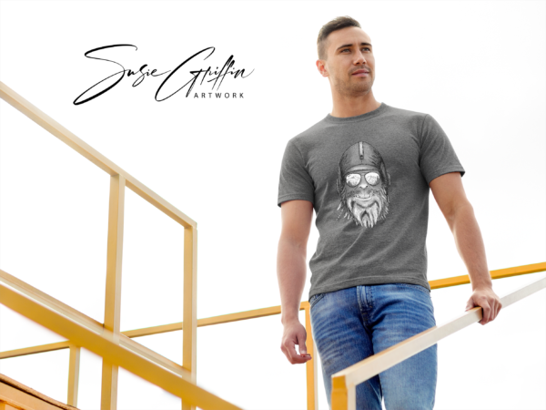 Capt. Squatch Athletic Tee - Pacific Northwest Color Collection - Image 6