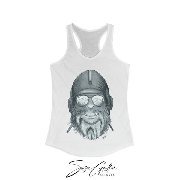 Capt. Squatch Women's Racerback Tank Top - Image 5