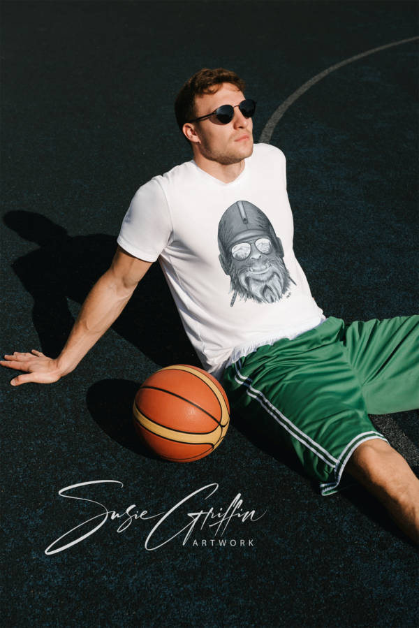 Capt. Squatch Athletic Tee - Pacific Northwest Color Collection - Image 3