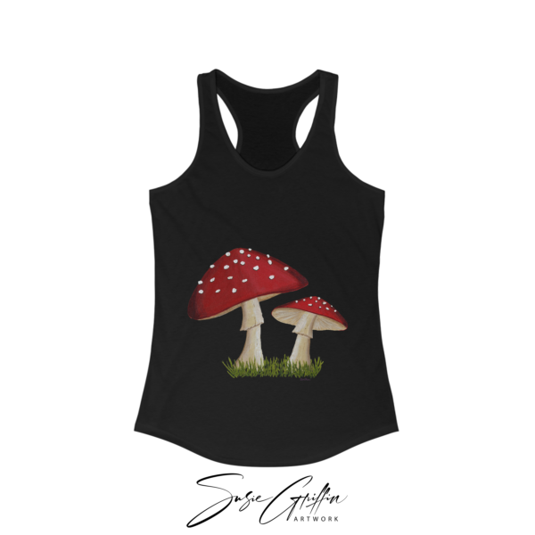 Mushrooms Women's Racerback Tank Top - Image 7