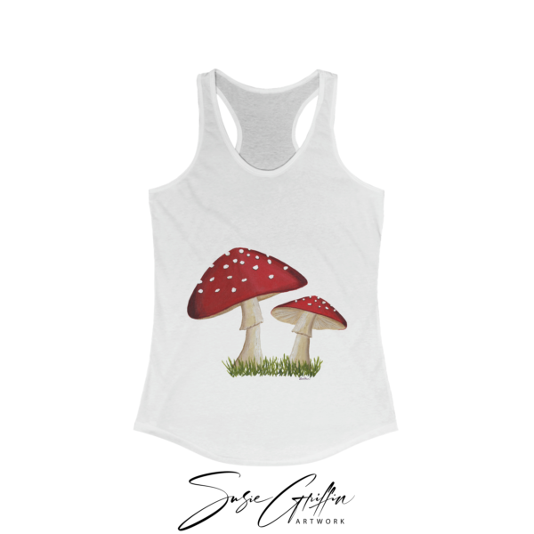 Mushrooms Women's Racerback Tank Top - Image 5