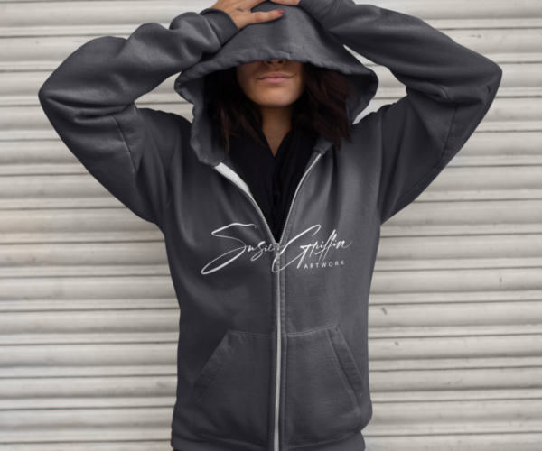 Susie Griffin Artwork Zip Hoodie - Sweatshirt - Image 5