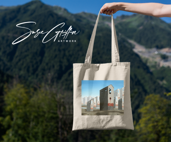 Modernization of the Pumphouse - Canvas Tote Bag - Image 5