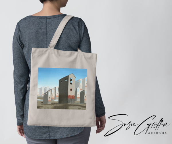 Modernization of the Pumphouse - Canvas Tote Bag - Image 6