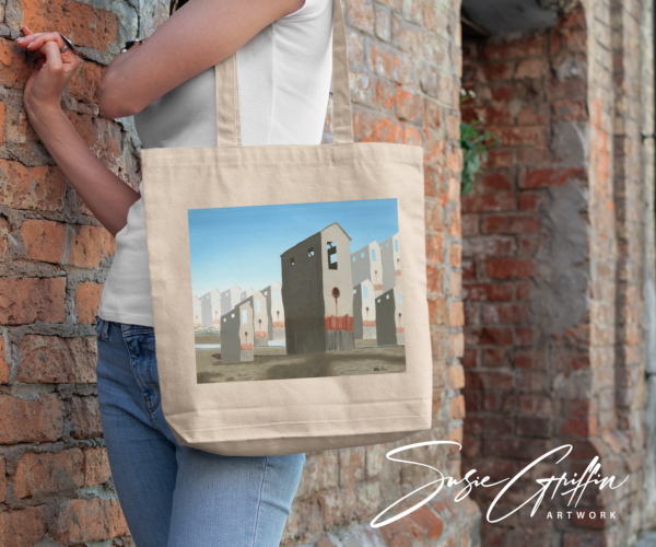 Modernization of the Pumphouse - Canvas Tote Bag - Image 7