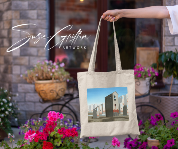 Modernization of the Pumphouse - Canvas Tote Bag - Image 8